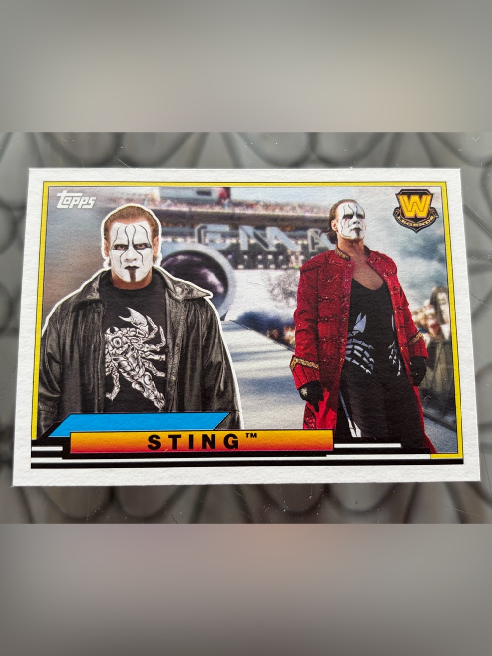 🔥NOW $3🔥 Sting 2018 Topps WWE Wrestling Card